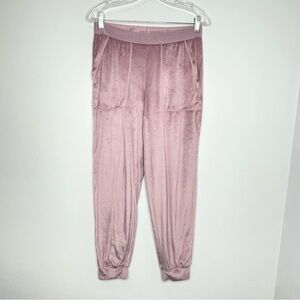Juicy Couture Velour Joggers Dusty Rise Size S